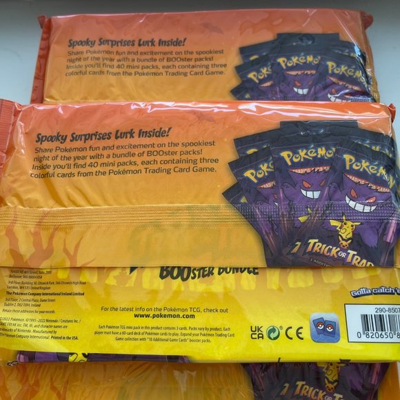 Pokemon TCG Trick or Trade BOOster Bundle Lot of 3 packs - Picture 5 of 5